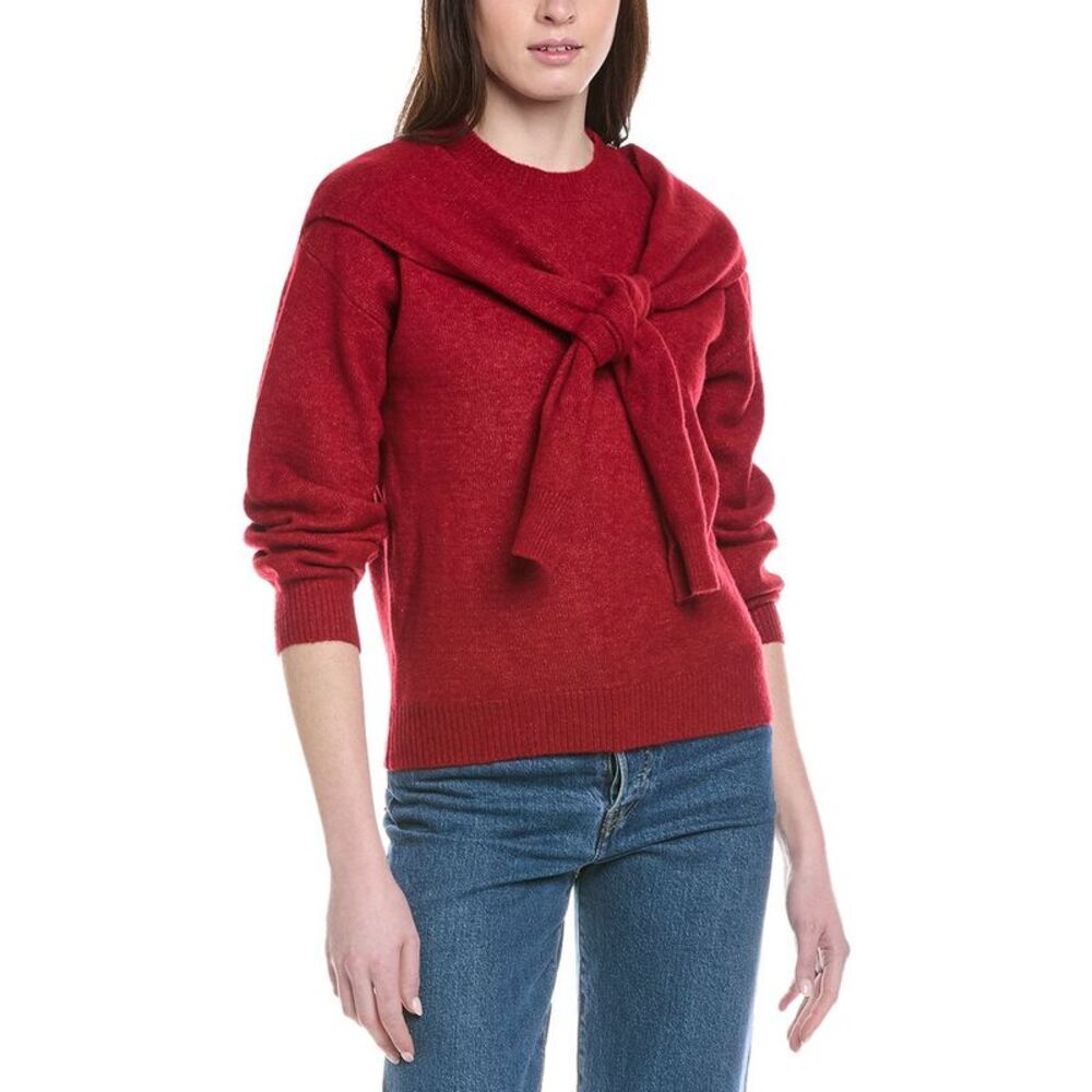Line & Dot Womens  Atlas Sweater, Red